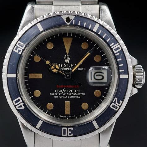 burnt dial rolex